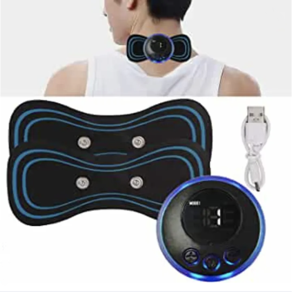 Full Body Mini Butterfly Massager Pad – 8 Modes for Full Body Pain Relief