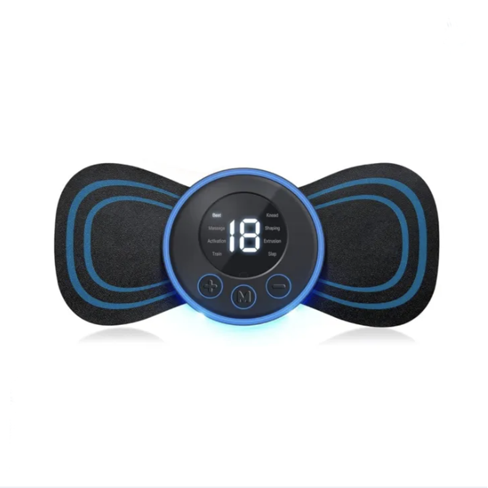 Full Body Mini Butterfly Massager Pad – 8 Modes for Full Body Pain Relief