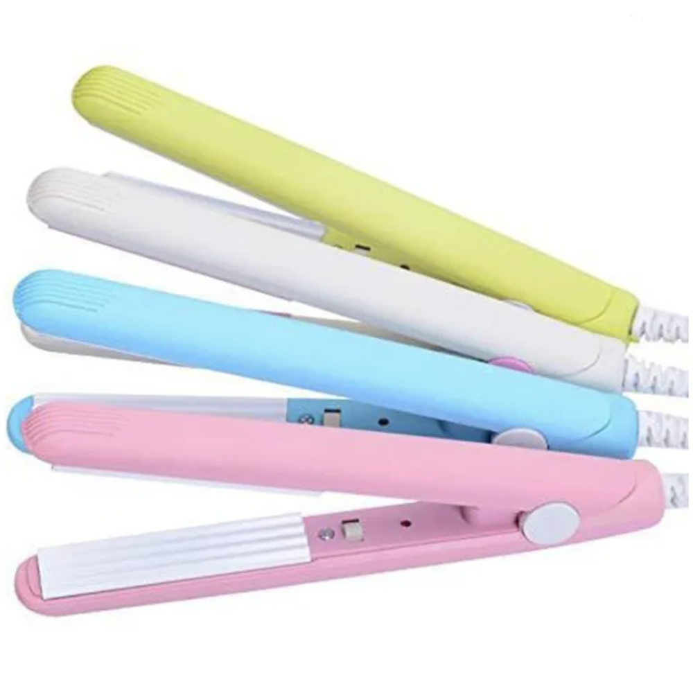 Mini Hair Crimper & Curler Quick Heating Hair Styling Iron