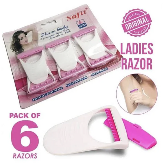 Safety razors for women soft sharp Painless Smooth & Safe Shave Pack of 12