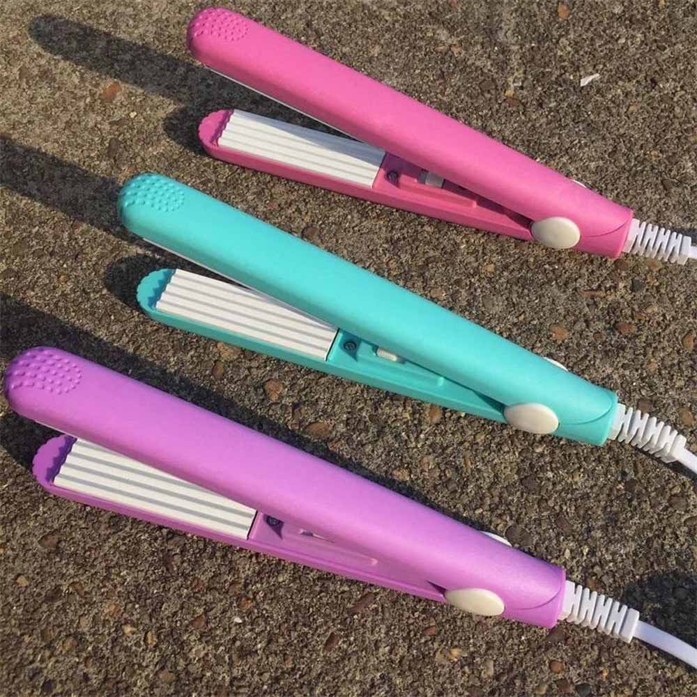 Mini Hair Crimper & Curler Quick Heating Hair Styling Iron