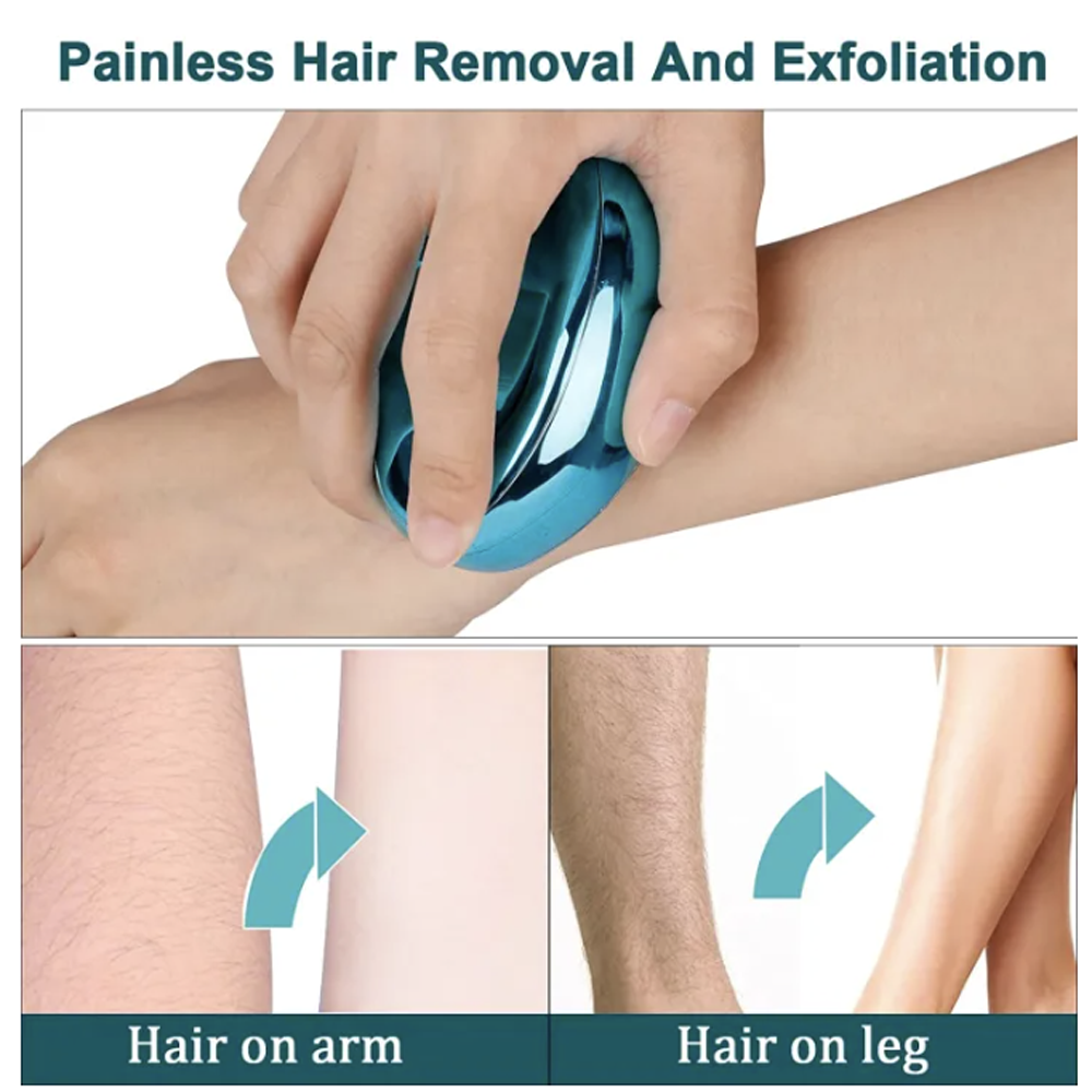 Painless Crystal Hair Removal & Eraser for Women & Men