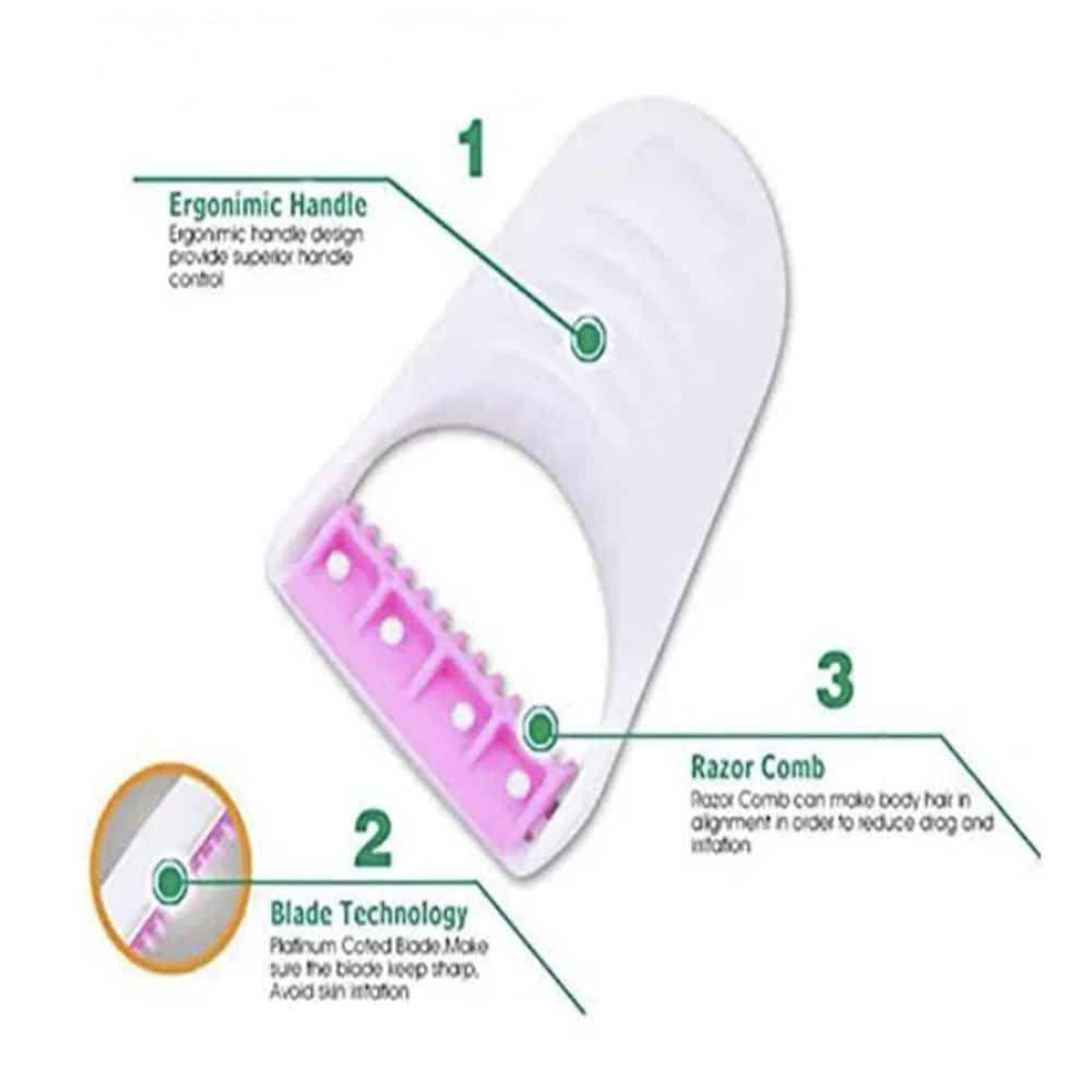 Safety razors for women soft sharp Painless Smooth & Safe Shave Pack of 12