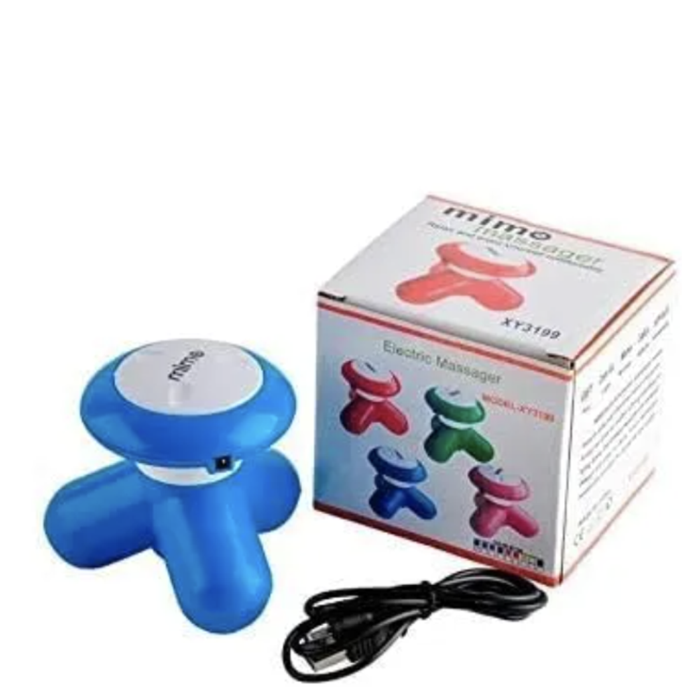 Mini Body Massager Full Body Pain Relief for Men & Women Dual Power USB or battery